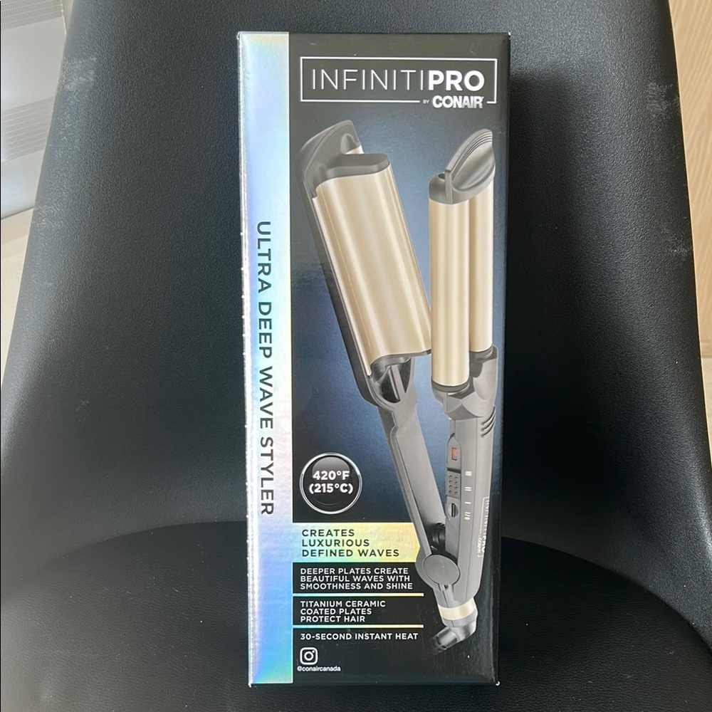 NEW never opened InfinitiPRO by Conair Ultra Deep Wave Styler